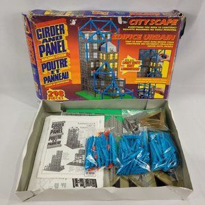 Girder & Panel Cityscape Vintage Building Construction System by Irwin